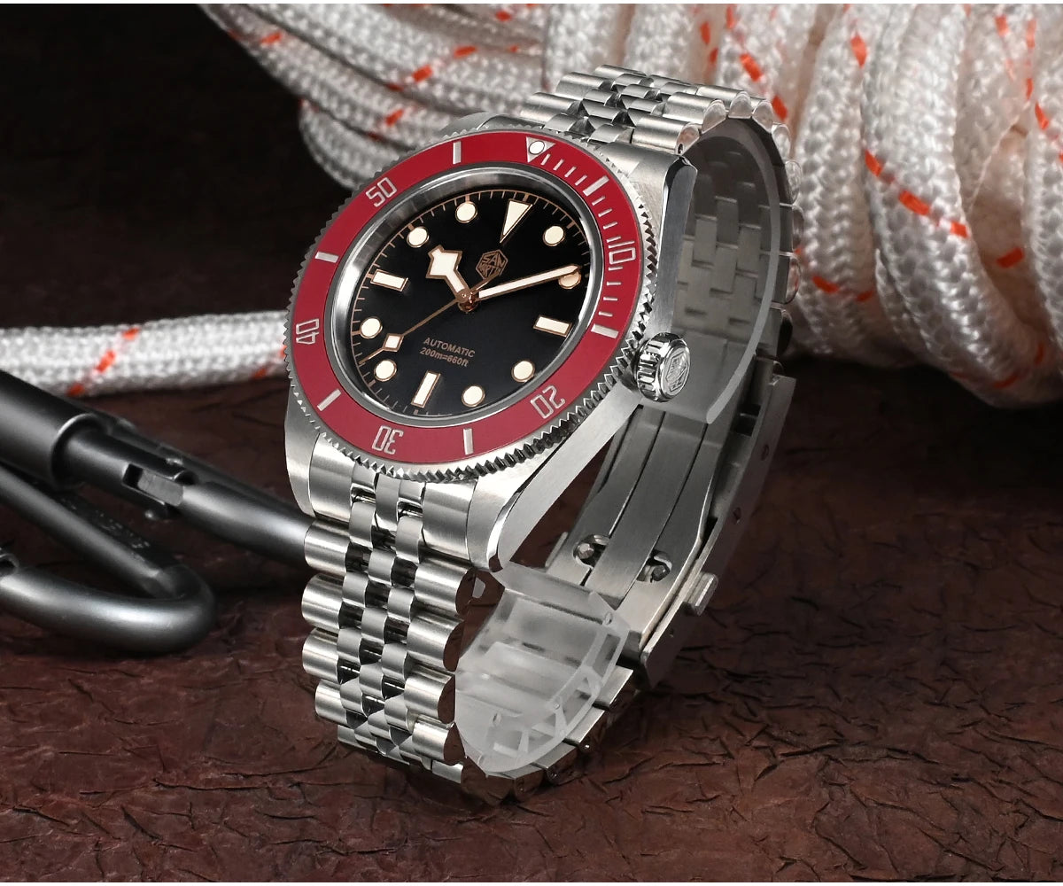 San Martin mm BB Men Watch Luxury Sport Diver Fly - Product Image 12