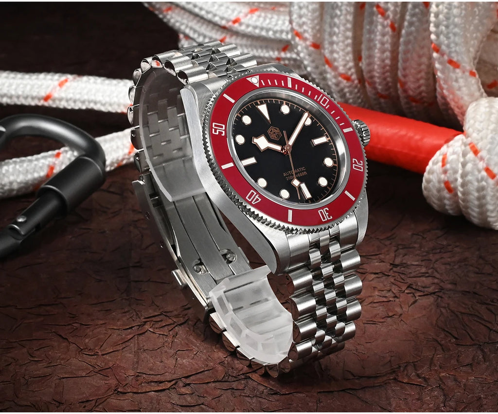 San Martin mm BB Men Watch Luxury Sport Diver Fly - Product Image 11