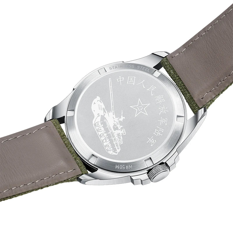 vastara seagull d581 's military retro clock luminous sport s gift watch 6 - classic unisex timepiece with stainless steel