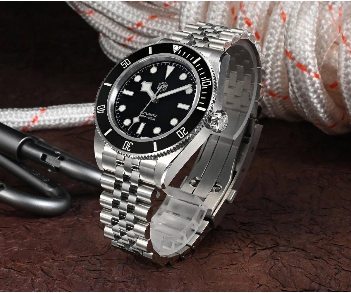 San Martin mm BB Men Watch Luxury Sport Diver Fly - Product Image 14