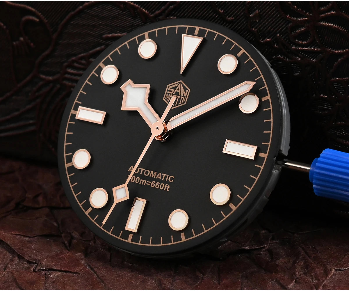 San Martin mm BB Men Watch Luxury Sport Diver Fly - Product Image 23