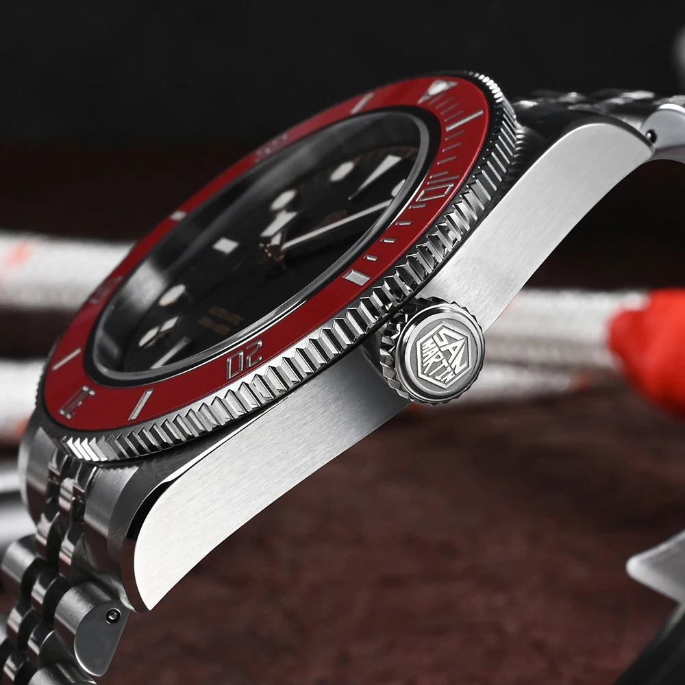 San Martin mm BB Men Watch Luxury Sport Diver Fly - Product Image 5