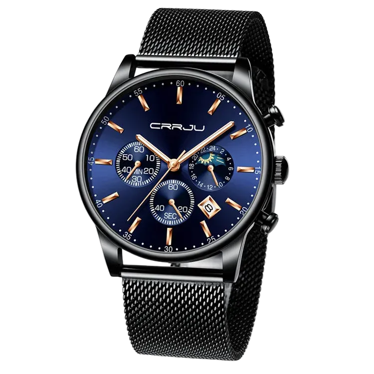 Watch Men Relogio Masculino CRRJU Fashion Mens - Product Image 24