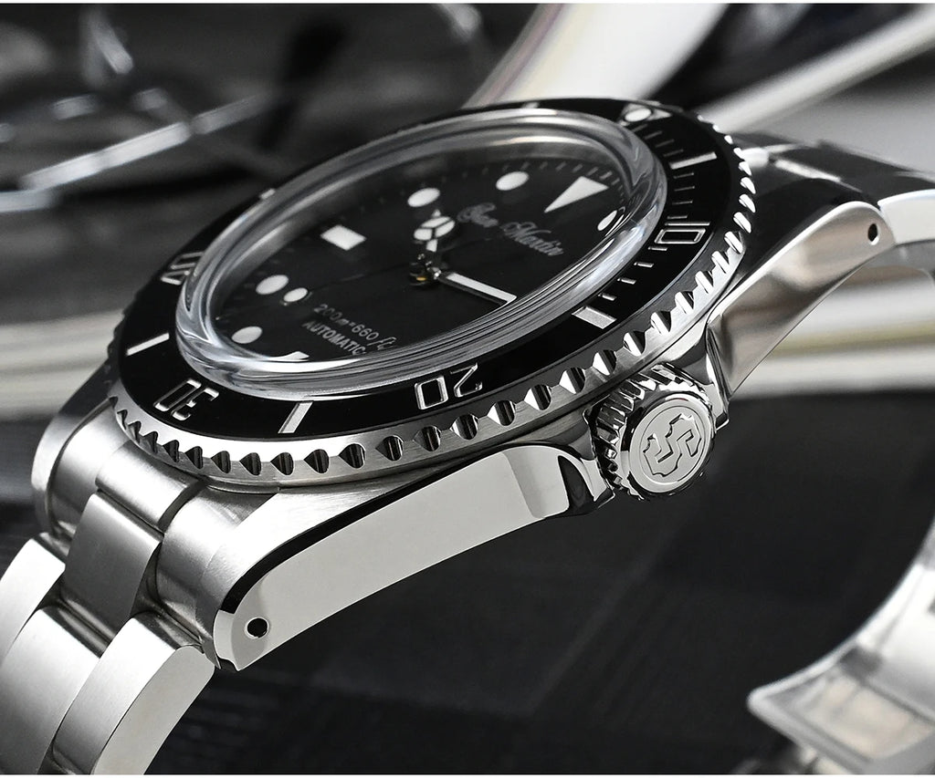 San Martin mm Sub Men Watch Vintage Classic Diver - Product Image 21