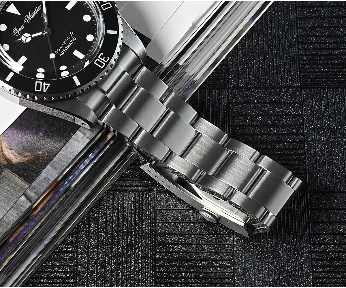 San Martin mm Sub Men Watch Vintage Classic Diver - Product Image 24