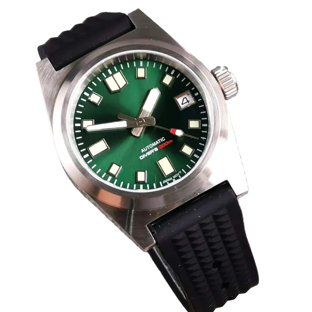 Tandorio Black/Blue/Green Sunburst Dial NHA mm - Product Image 8