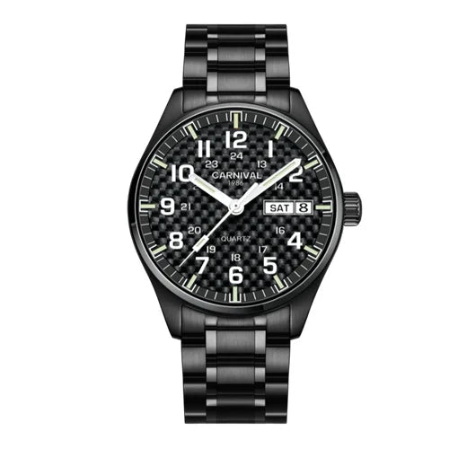 Switzerland Carnival Quartz Watch men Stainless - Product Image 18