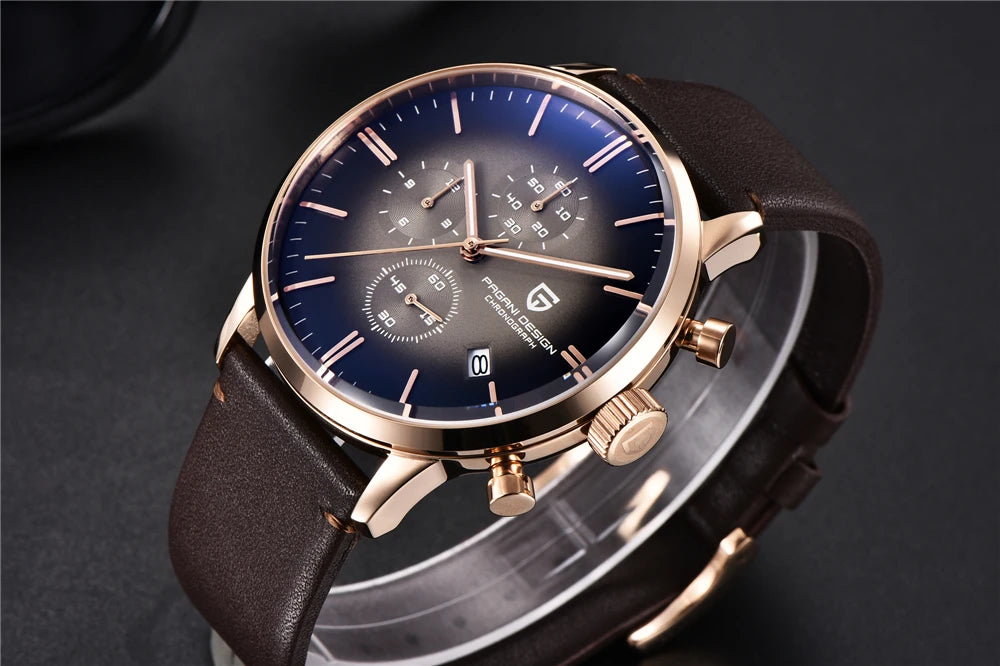 vastara - men's multi time zone watch watch 14 - casual unisex timepiece with waterproof (USA)