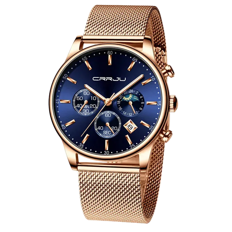 Watch Men Relogio Masculino CRRJU Fashion Mens - Product Image 31