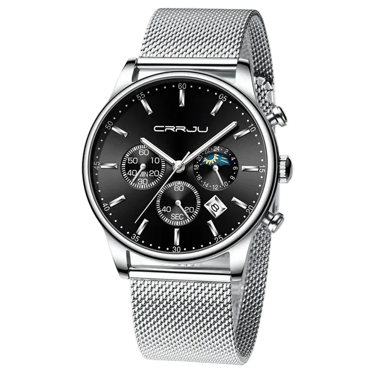 Watch Men Relogio Masculino CRRJU Fashion Mens - Product Image 25