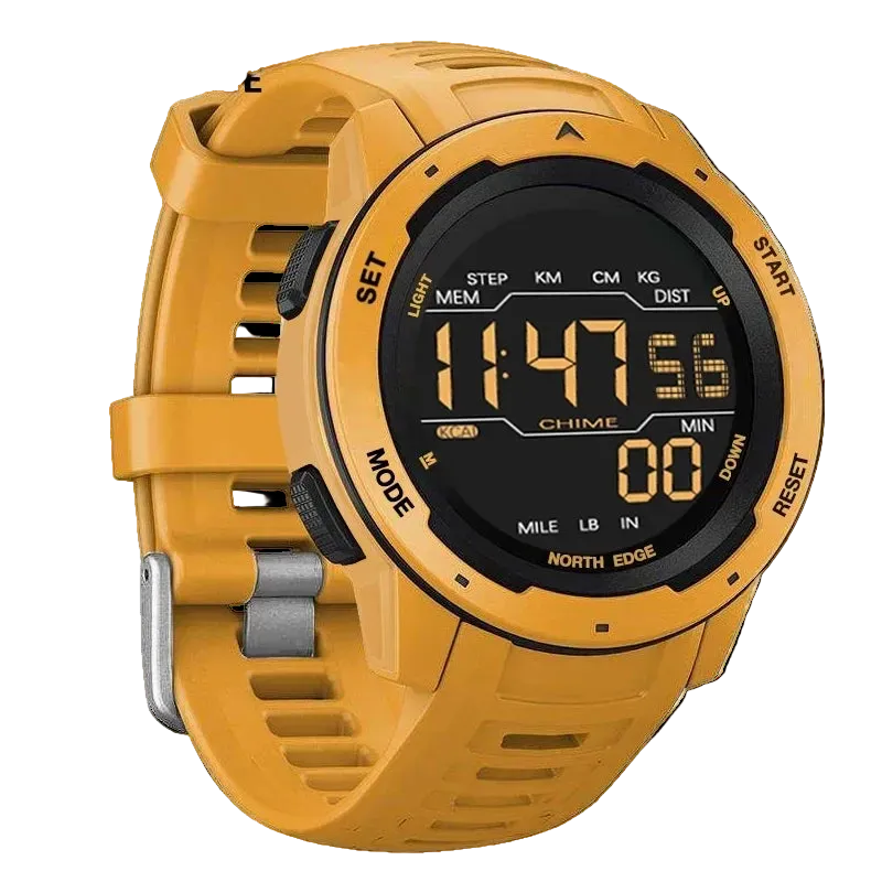 NORTH EDGE Men Digital Sports Watches Dual Time - Product Image 2