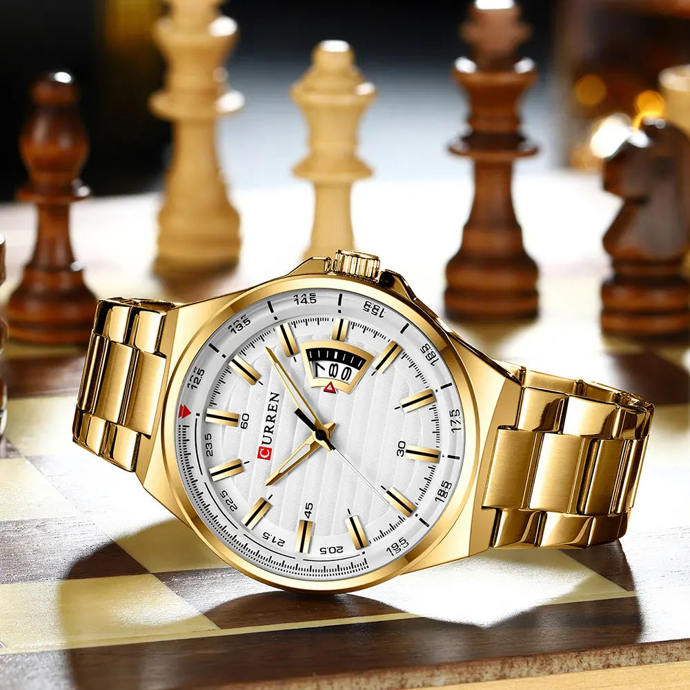 vastara business full steel sports casual relogio masculino watch 22 - casual unisex timepiece with stainless steel (USA)