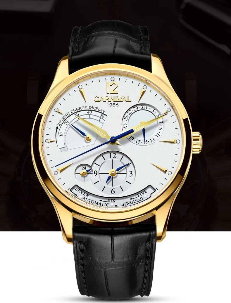 vastara original carnival men’s watch watch 5 - casual unisex timepiece with stainless steel (USA)