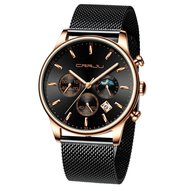 Watch Men Relogio Masculino CRRJU Fashion Mens - Product Image 29