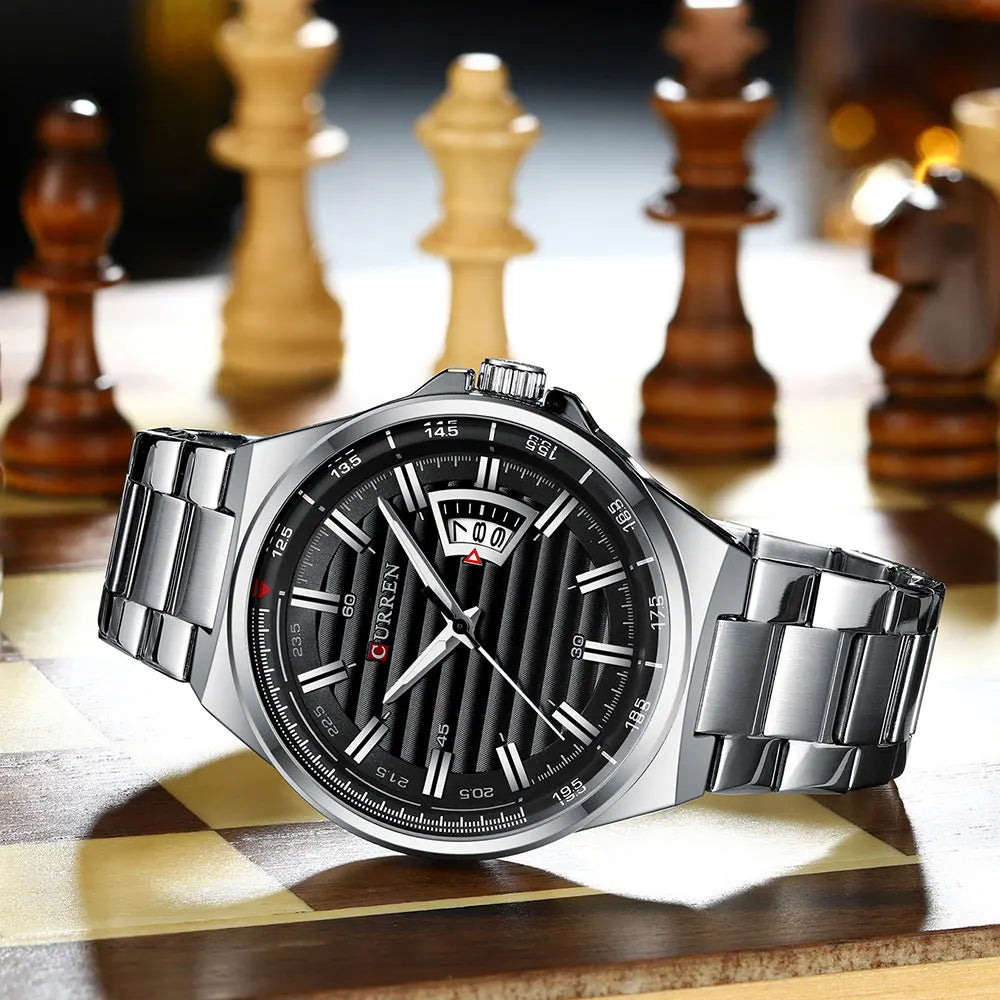 vastara business full steel sports casual relogio masculino watch 31 - casual unisex timepiece with stainless steel (USA)