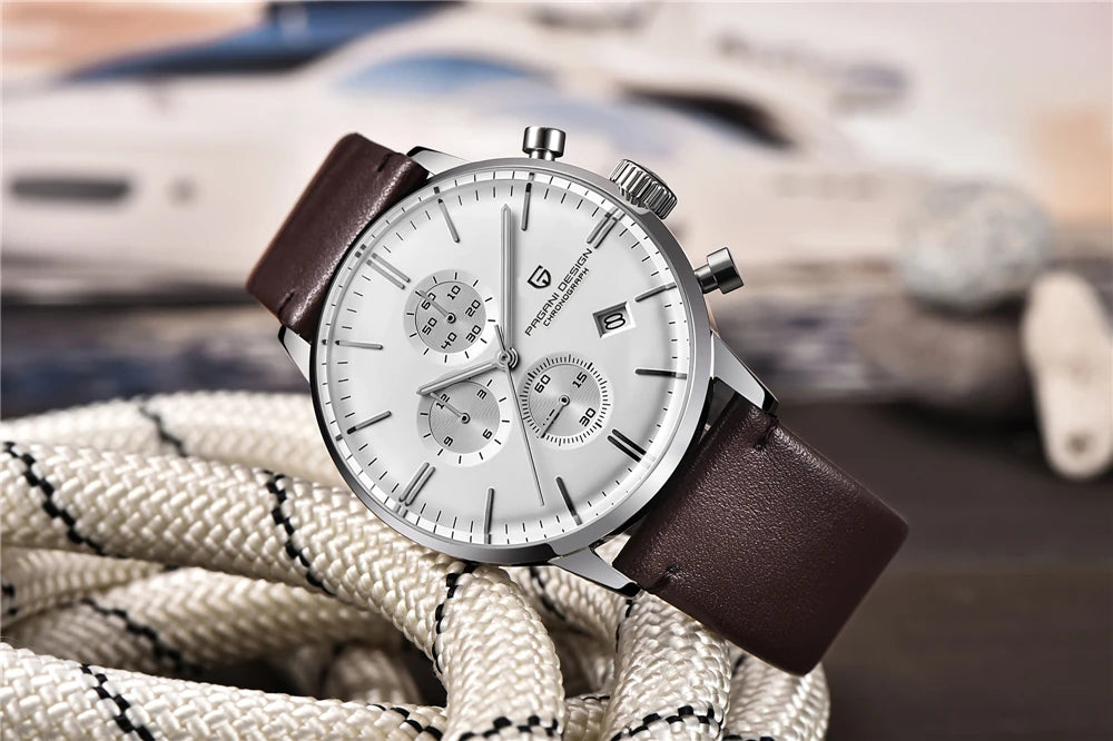 vastara - men's multi time zone watch watch 10 - casual unisex timepiece with waterproof (USA)