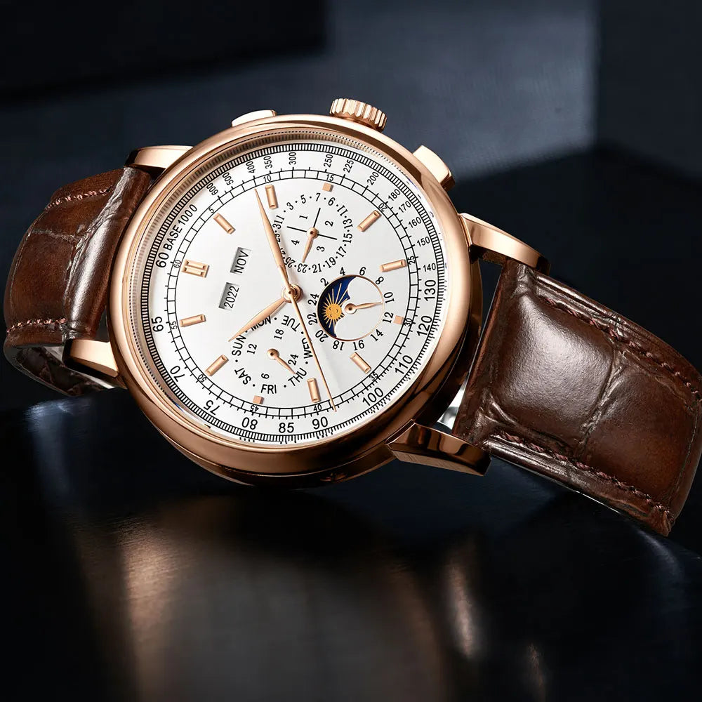 vastara diy custom logo s white dial 316l case watch 8 - classic unisex timepiece with stainless steel (USA)