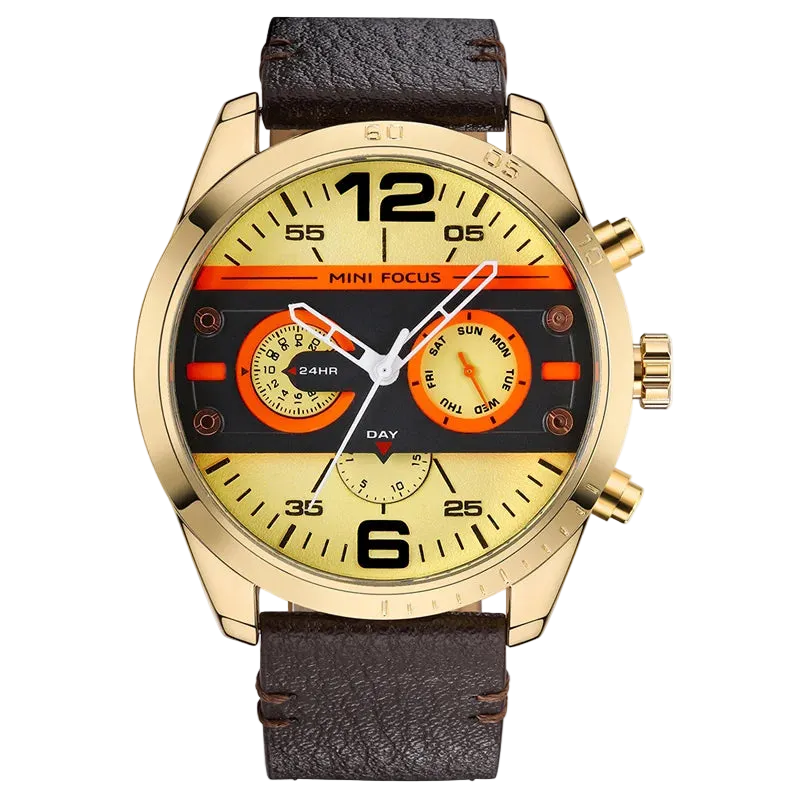 MINI FOCUS Men's Army Sports Quartz Watches - Product Image 28