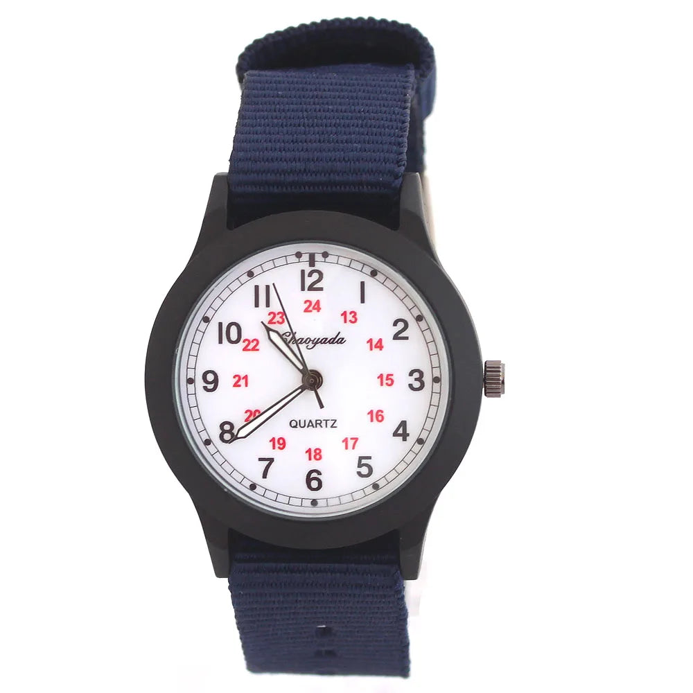 vastara - cute nylon strap watch watch 5 - casual unisex timepiece with waterproof (USA)
