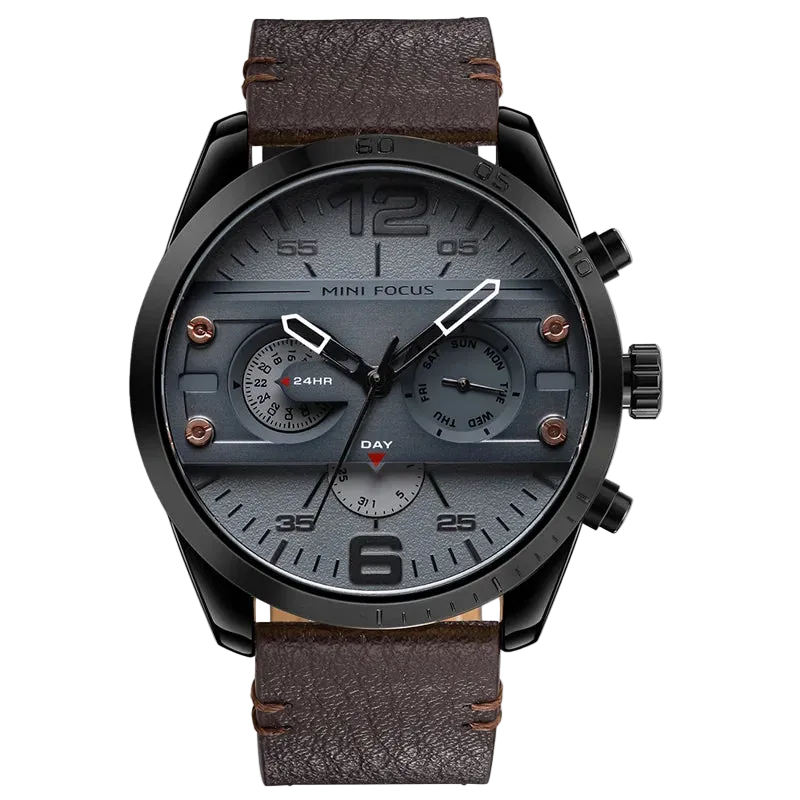 MINI FOCUS Men's Army Sports Quartz Watches - Product Image 26