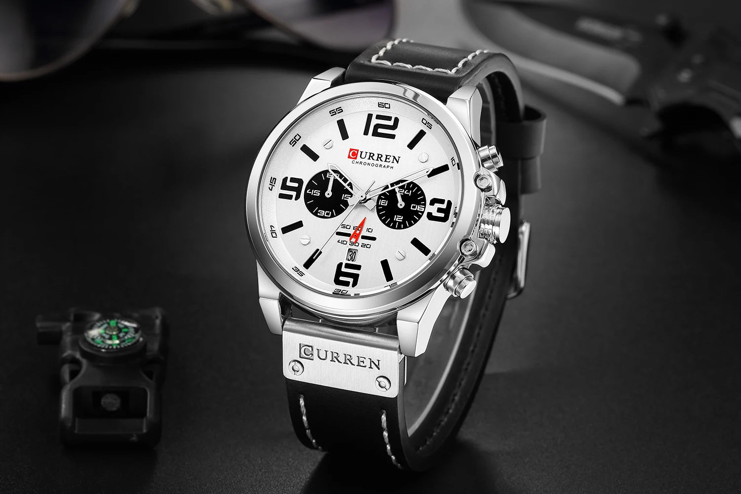CURREN Mens Watches Luxury Brand Waterproof Sport - Product Image 25