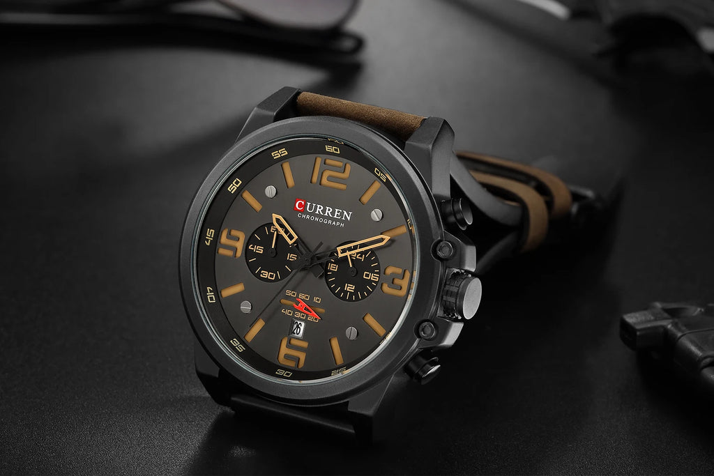 CURREN Mens Watches Luxury Brand Waterproof Sport - Product Image 18