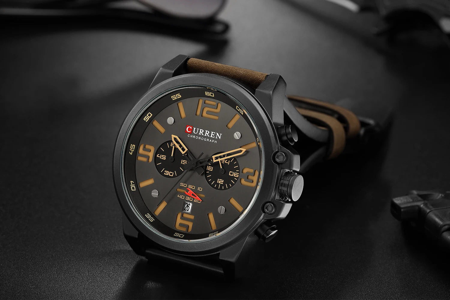 CURREN Mens Watches Luxury Brand Waterproof Sport - Product Image 18