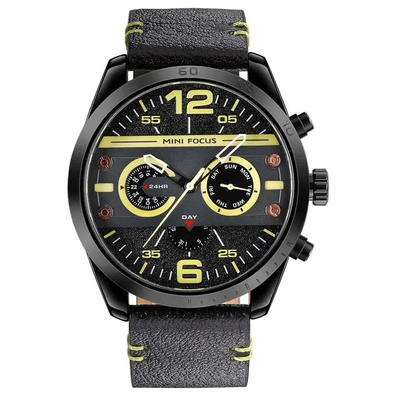 MINI FOCUS Men's Army Sports Quartz Watches - Product Image 23