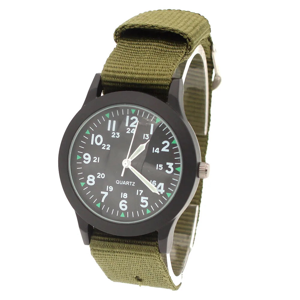 vastara - cute nylon strap watch watch 11 - casual unisex timepiece with waterproof (USA)