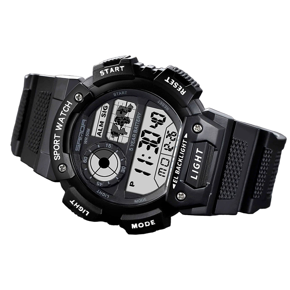 VASTARA vastara - g force shock digital military sports watch for men unisex timepiece - digital metal watch (USA)