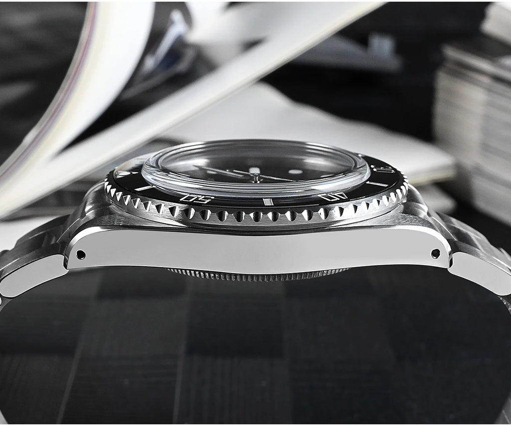 San Martin mm Sub Men Watch Vintage Classic Diver - Product Image 10