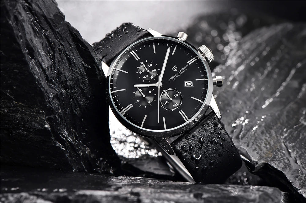 vastara - men's multi time zone watch watch 13 - casual unisex timepiece with waterproof (USA)