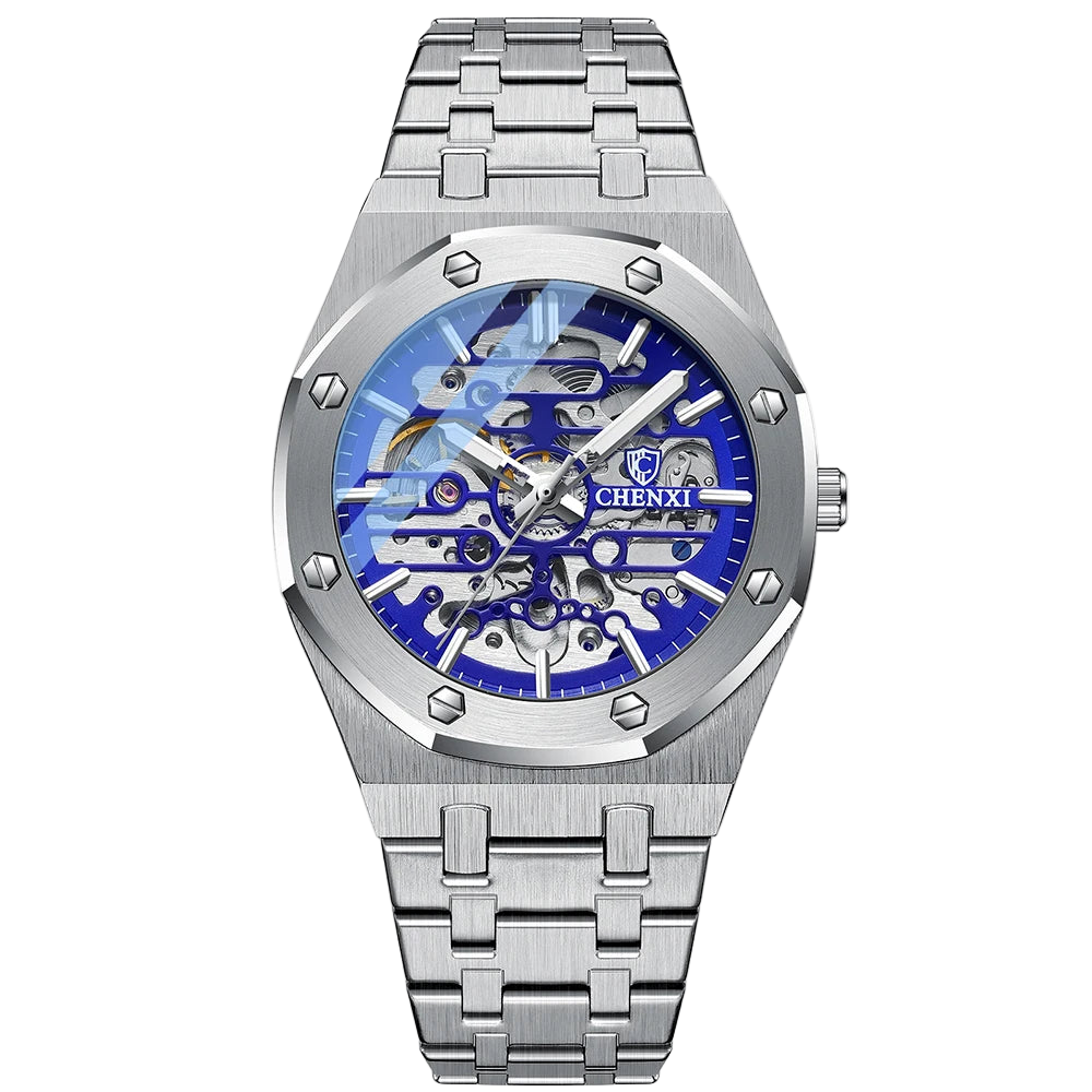 vastara - titanedge men s luxury automatic mechanical watch - luxury luxury timepiece watch with stainless steel in neutral