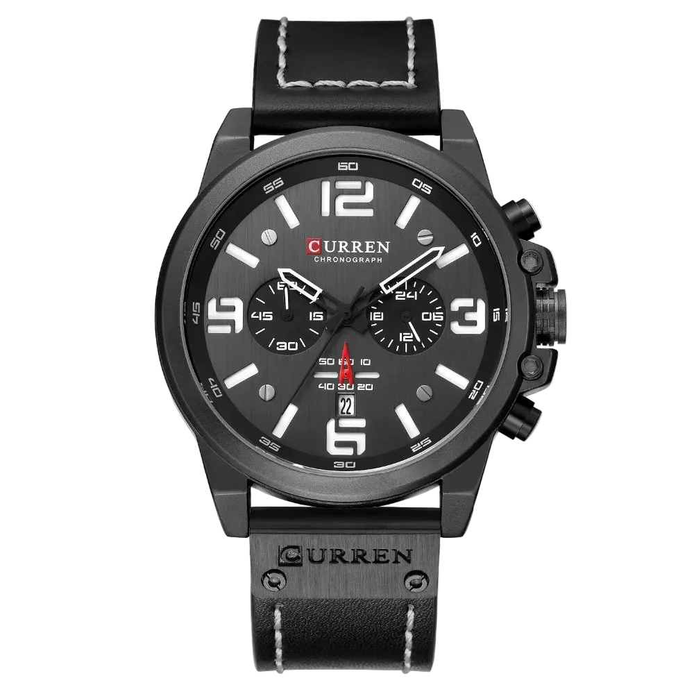 Watch Men Brand Luxury CURREN Fashion Leather - Product Image 29