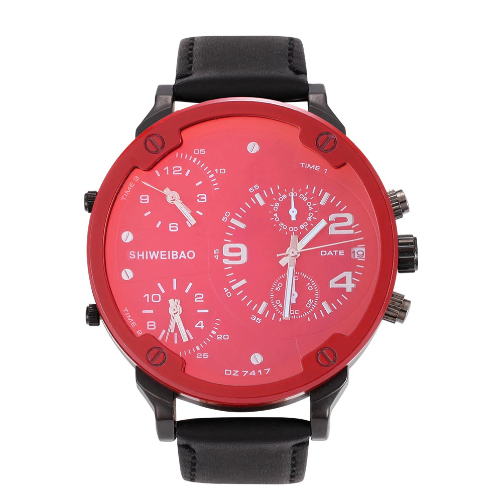 vastara - steel multi time zone men s chronograph watch watch 24 - casual unisex timepiece with chronograph (USA)