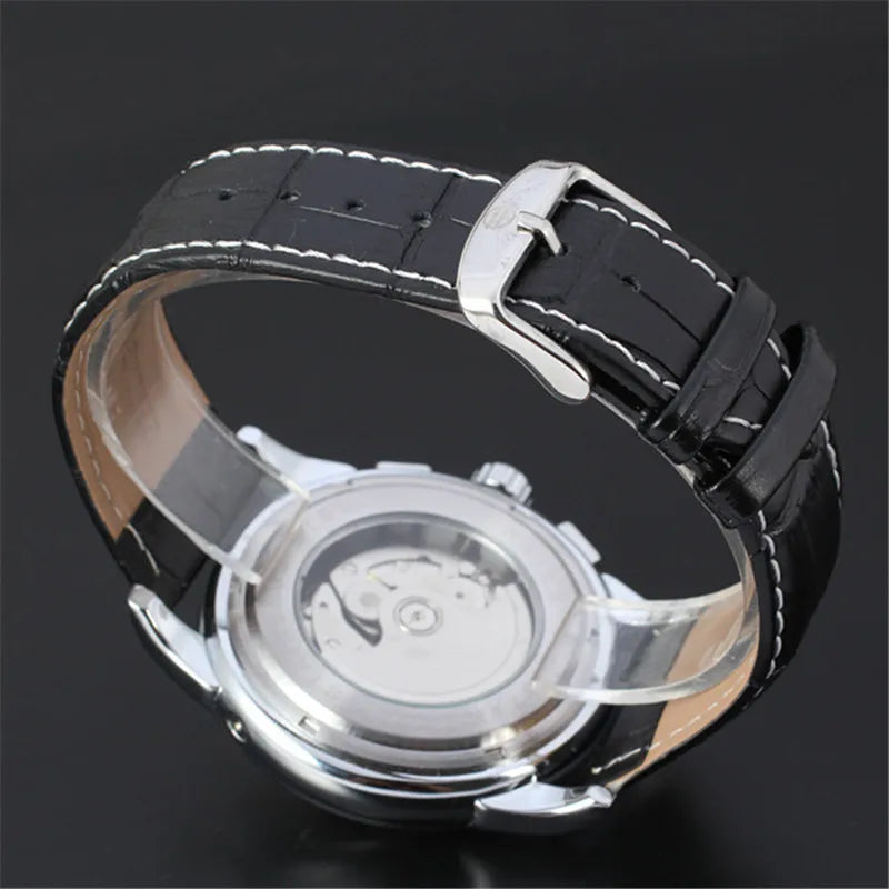 vastara genuine leather trend sun and moon roman numerals watch 13 - classic unisex timepiece with stainless steel (USA)