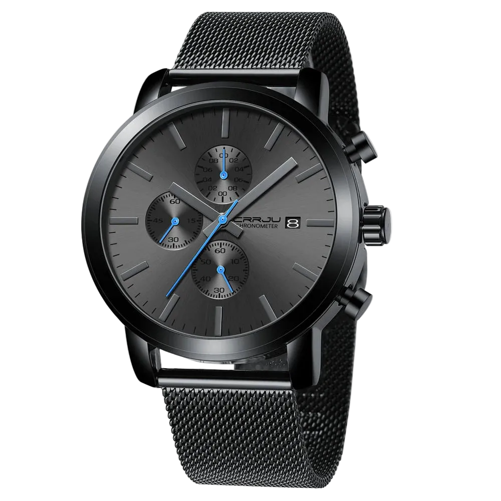 Men Watches CRRJU Brand Fashion multifunction - Product Image 8