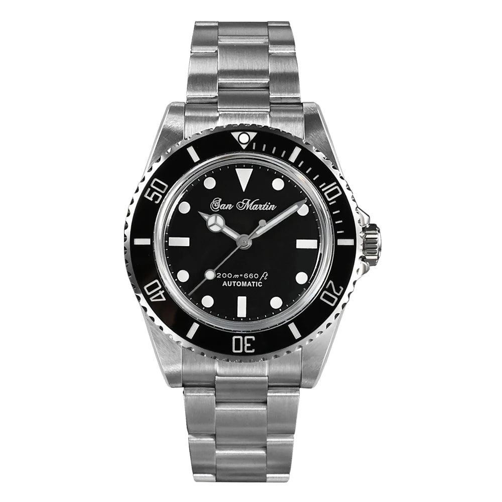 San Martin mm Sub Men Watch Vintage Classic Diver - Product Image 30