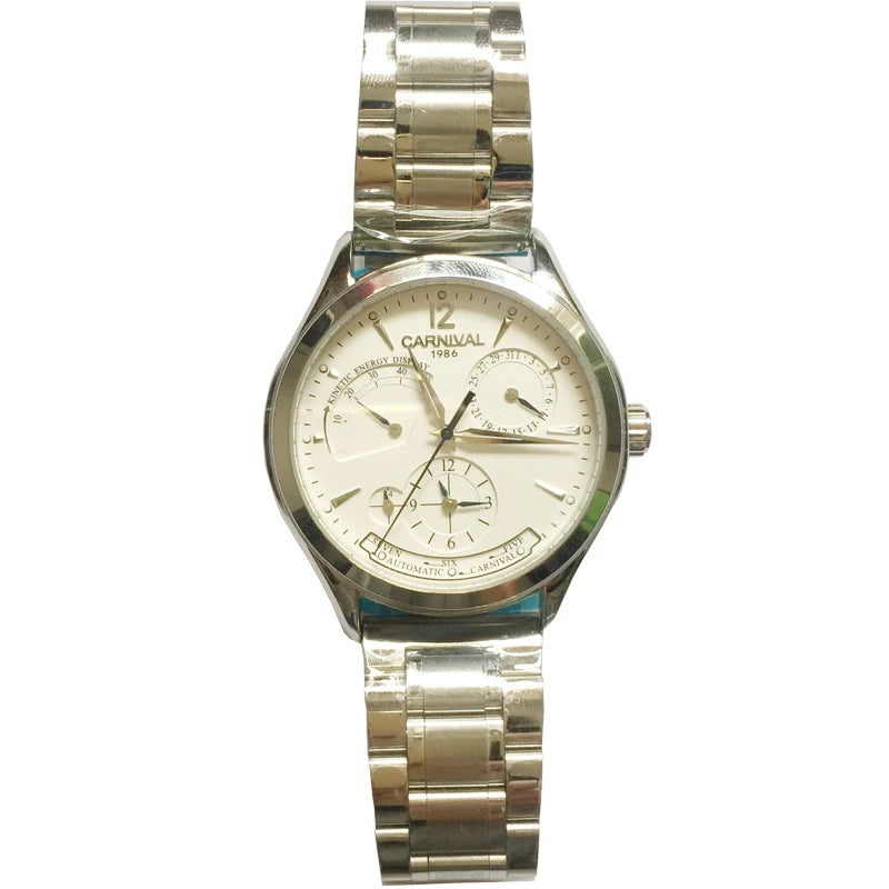 vastara original carnival men’s watch watch 19 - casual unisex timepiece with stainless steel (USA)