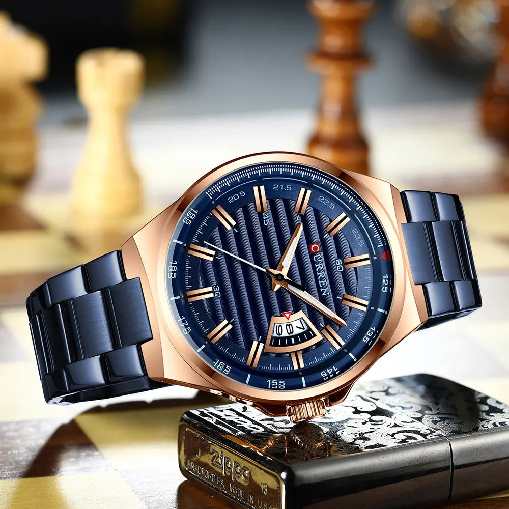 vastara business full steel sports casual relogio masculino watch 19 - casual unisex timepiece with stainless steel (USA)