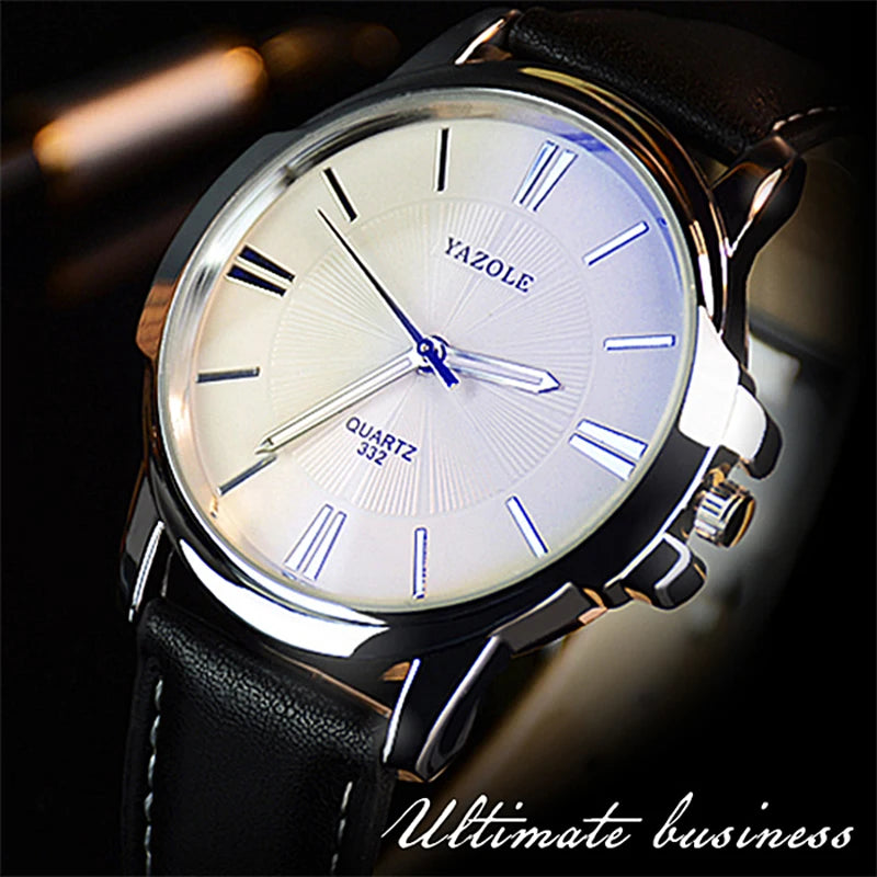 unisex casual watch vastara - aureus blue men s luxury roman dial watch shipping - business timepiece with black dial (USA)