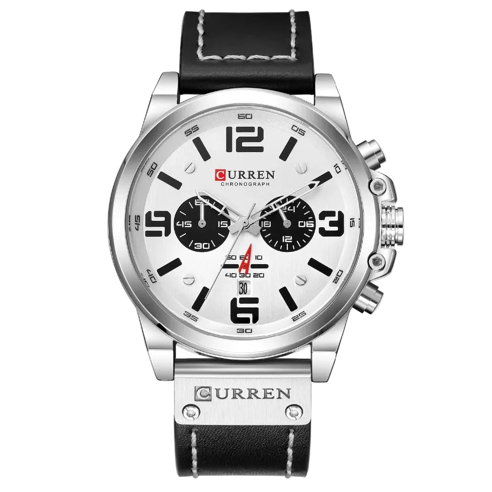 Watch Men Brand Luxury CURREN Fashion Leather - Product Image 33