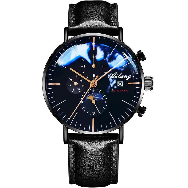 AILANG Fashio Men Black Automatic Mechanical - Product Image 26
