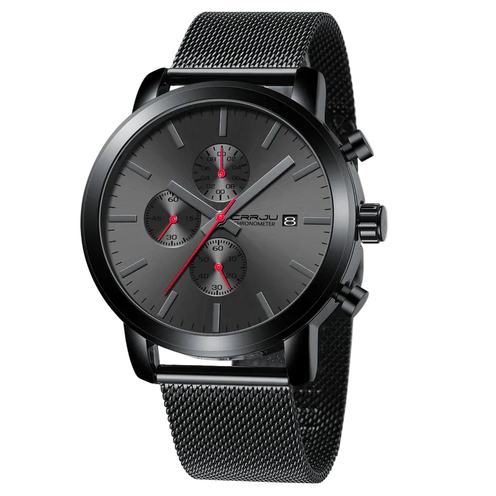 Men Watches CRRJU Brand Fashion multifunction - Product Image 12