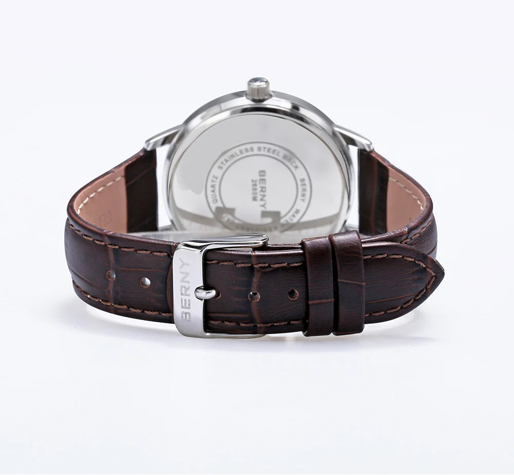 BERNY Men Quartz Watch Waterproof Miyota Movement - Product Image 6