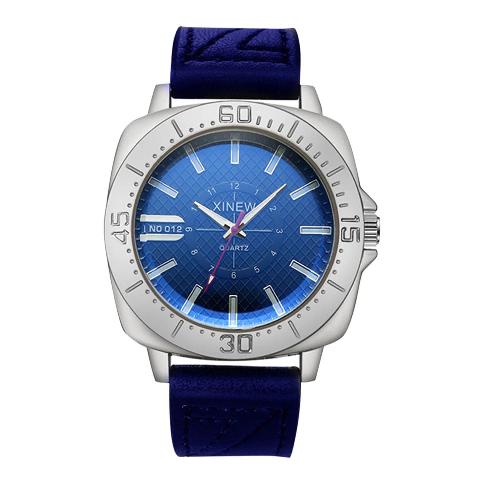 vastara hig-end simple business leather band strap glass minimalist round dial versatile daily outgoing watch 7 - minimalist