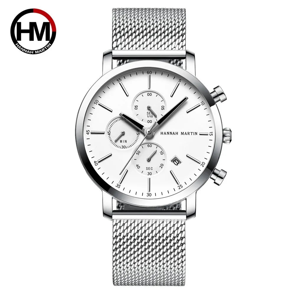 vastara business stainless steel watch 41 - business unisex timepiece with stainless steel (USA)