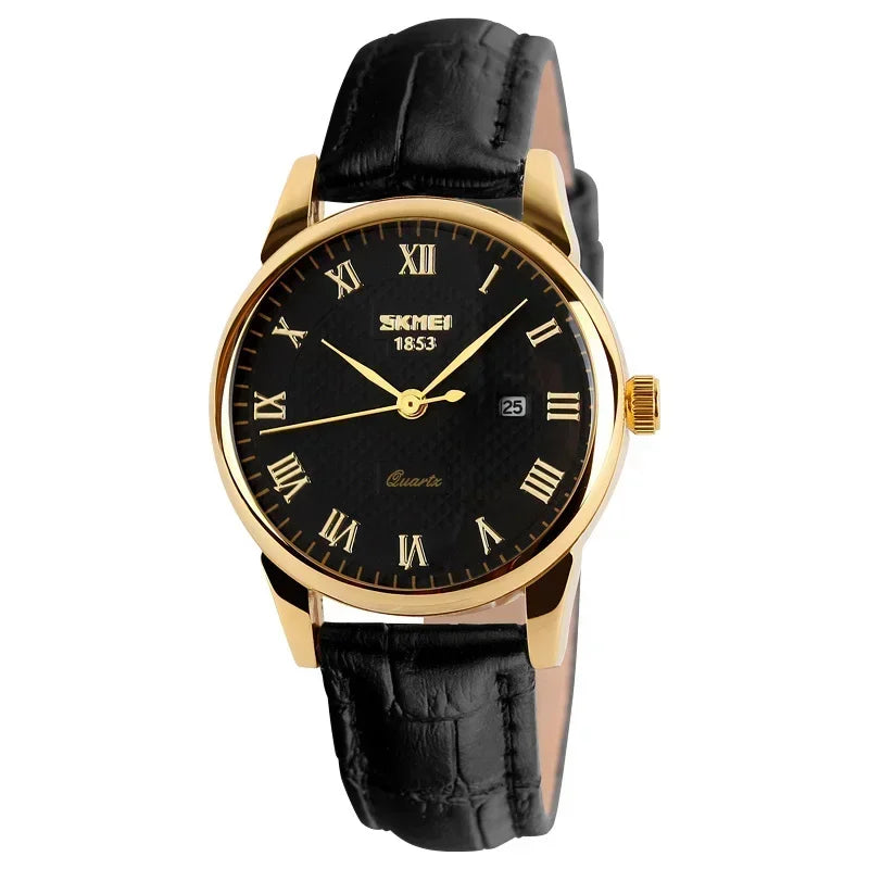 vastara skmei 9058 lovers love witness time leather strap sports wristes date clock reloj hombre watch 26 - sports unisex