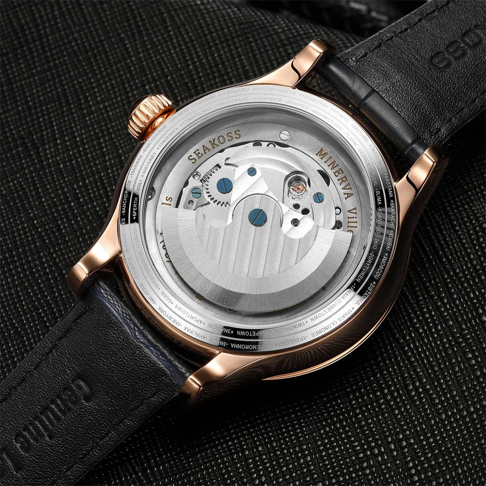 sell vastara seakoss 1963 watch 9 - classic unisex timepiece with chronograph (USA)