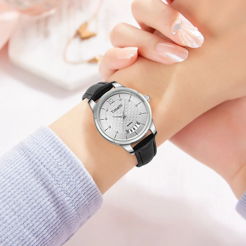 Casual, Simple Versatile Quartz Watch, College - Product Image 12